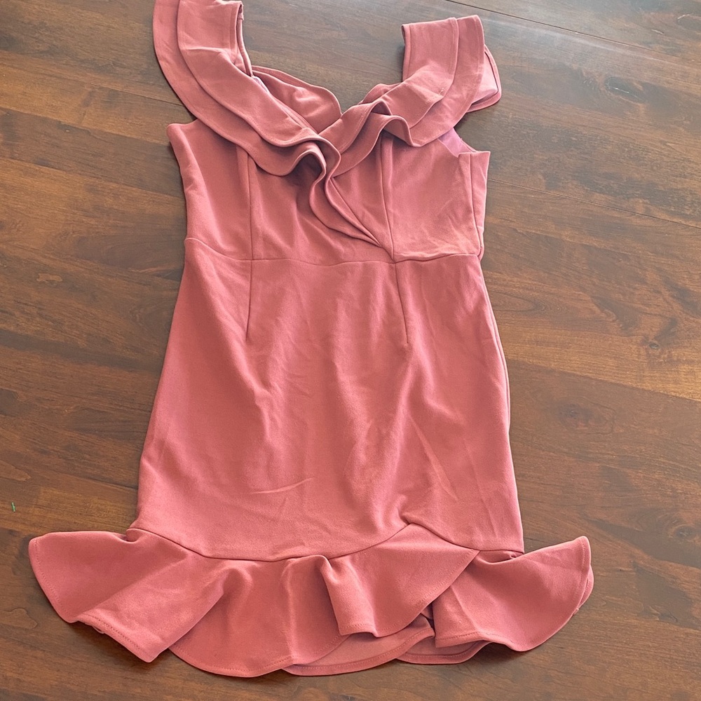 Angel Biba Dusty Rose Dress - size Medium